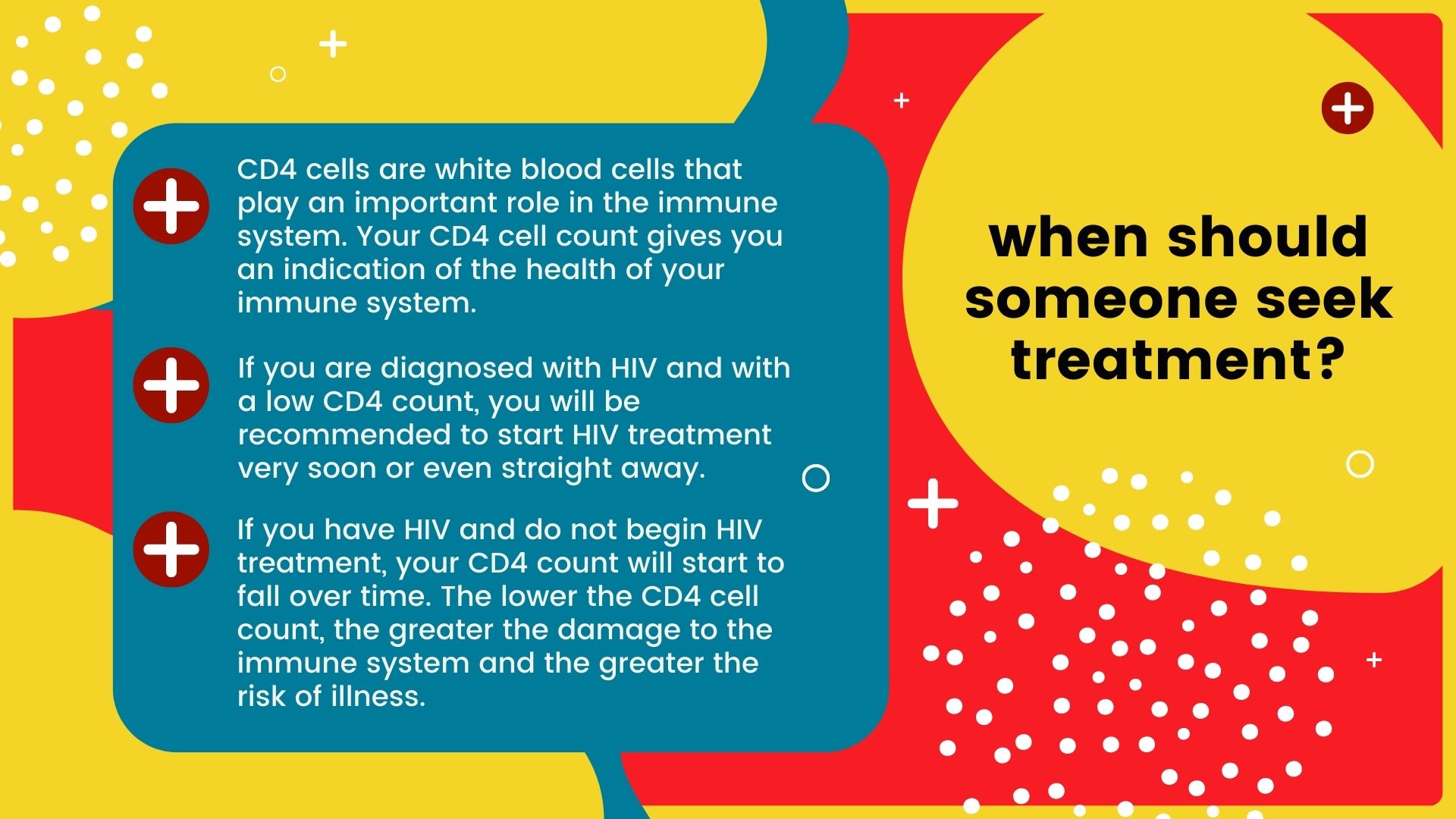 When should someone seek treatment for HIV?