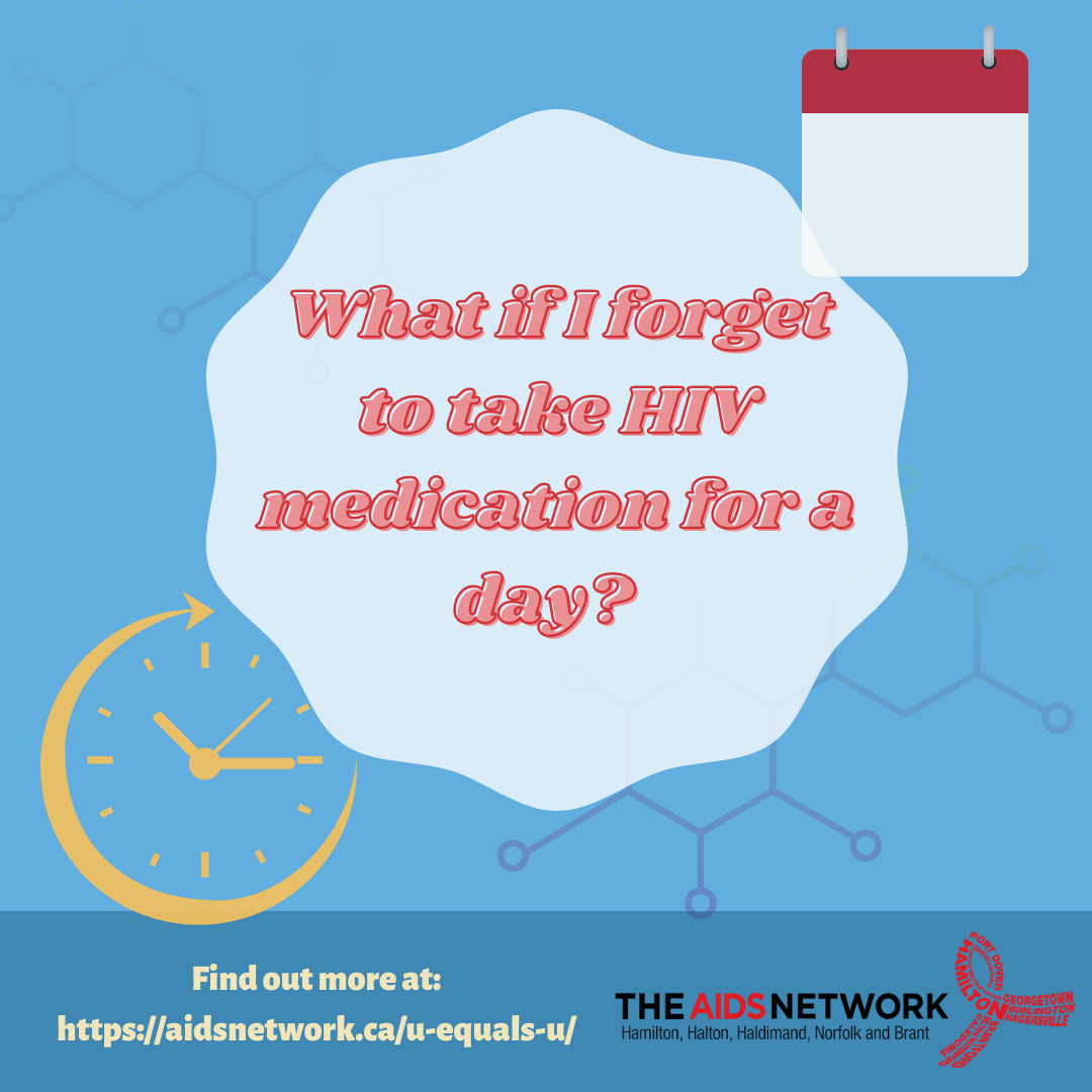 What if I forget to take HIV medication for a day?